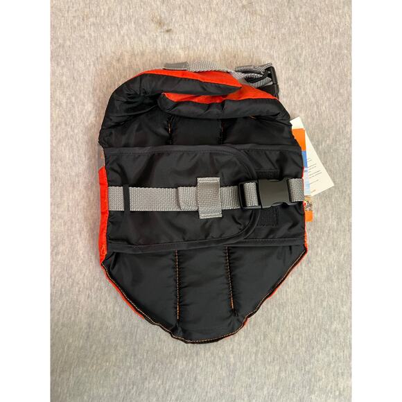 canine friendly dog xs life jacket orange NWT water pfd floatation device boat - Picture 3 of 3